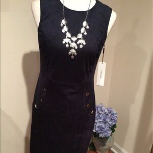 Calvin Klein Sleeveless Velvet Dress